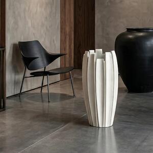 Dekoratívny kvetináč Linea 35 × 65 cm Beige - Krém - 51 - 70 cm - Sklené vlákna - 31 do 50cm