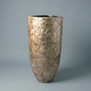 Dekoratívny kvetináč Grand Gold 90 × 36 cm - Zlatá - 71 - 90 cm - Sklené vlákna - 31 do 50cm