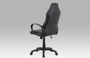 Kancelárska stolička KA-E823 GREY čierna / sivá Autronic
