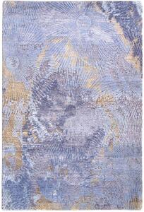 Luxusný abstraktný moderný koberec Empire PC248 BLAU 1,20 x 1,70 m