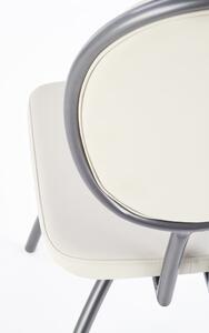 Jedálenská stolička K298 svetlosivá Halmar