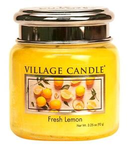 Vonná sviečka Village Candle Fresh Lemon, 92 g
