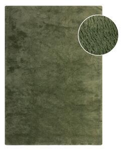 Tmavozelená syntetická kožušina 120x170 cm Faroe Wool Look Fur – Flair Rugs