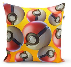 Sablio Vankúš Pokemon ball Pattern - 40x40 cm