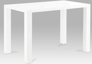 Jedálenský stôl 120 ASPER NEW TYP 2 biela lesk Tempo Kondela