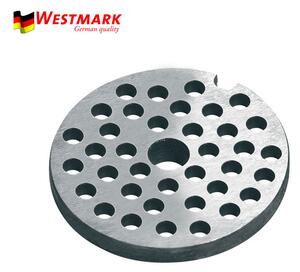 WESTMARK Mlecí disk na mlynček na mäso s otvormi 4.5 mm, veľkosť 5 (Mlecí disk na mlynček na mäso (veľkosť 5) s otvormi 4.5 mm od renomovaného výrobcu kuchynských potrieb – nemeckej firmy Westmark)