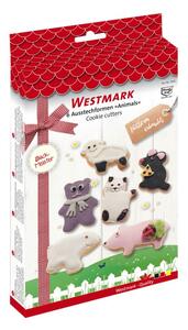 WESTMARK Vykrajovačky zvieratká set 6 ks, nerez 18/10