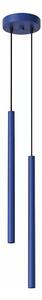 Sollux SL.2126 - Závesný luster na lanku PASTELO 2xG9/8W/230V modrý
