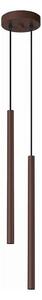 Sollux SL.2146 - Luster na lankách PASTELO 2xG9/8W/230V hnedá