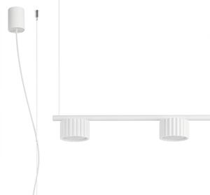 Sollux SL.2695 - Závesný luster na lanku AURA 4xGX53/10W/230V biela