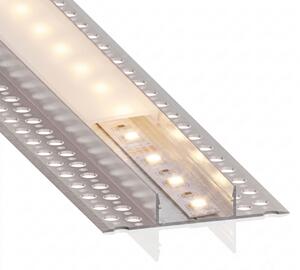 SADA 1x LED pás so senzorom FLEX LED/3,6W/4xAA 2 m + 2x vstavané profily 1 m