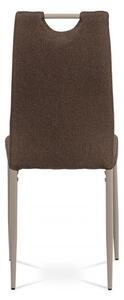 Jedálenská stolička DCL-393 BR2 hnedá / cappuccino Autronic
