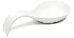 Lyžica servírovacia WHITE BASICS 23 cm, Maxwell & Williams (Porcelánová veľká lyžica / naberačka pre ľahké servírovanie z kolekcie White Basics.)