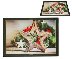 Rohožka s protišmykovou úpravou 40 x 60 cm vianočný motív