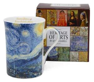 Hrnček 300 ml Vincent van Gogh The Starry Night, Heritage of Arts (Porcelánový hrnček 300 ml z kolekcie Vincent van Gogh)