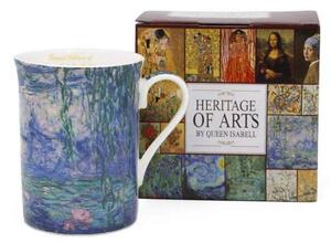 Hrnček 300 ml Claude MONET Watter lillies, Heritage of Arts (Porcelánový hrnček z kolekcie Claude MONET)