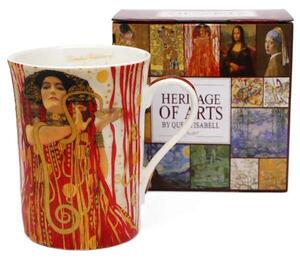 Hrnček 300 ml ,Gustav Klimt The Medicine,The Heritage of Arts (Porcelánový hrnček s objemom 300 ml, Gustav Klimt)