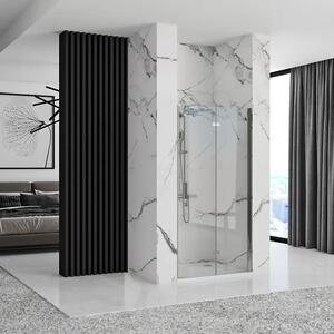 Sprchové dvere Rea Molier Chrom + profil 80