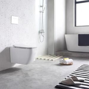 Závesná WC misa REA MARTIN SLIM RIMLESS DUROPLAST