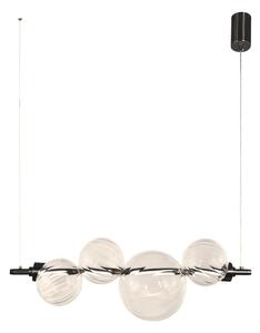 LED luster na lanku PLAYA LED/12W/230V čierny
