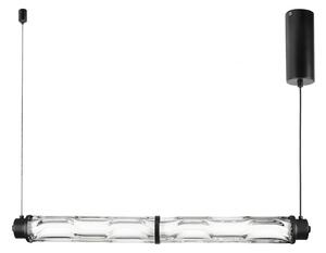 Závesný luster na lankách CORTE LED/18W/230V čierny