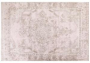 Koberec ružový bavlna polyester 200 x 300 cm orientálny vzor vintage štýl obývačka spálňa