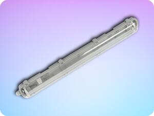 LED line® Vodeodolný držiak VANTA pre LED trubice 2x120cm, IP65, IK06 [203891]