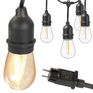 LED svetelná záhradná girlanda LUCENT, 15 m