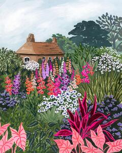 Ilustrácia Lush Garden, Sarah Gesek, (30 x 40 cm)