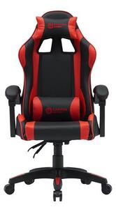 Canyon Core CNE-SGCH2R - Ergonomické herné kreslo čierno-červené
