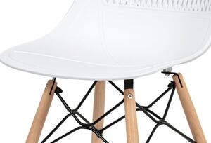 Jedálenská stolička CT-521 Autronic Biela