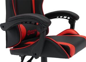 Canyon Core CNE-SGCH2R - Ergonomické herné kreslo čierno-červené