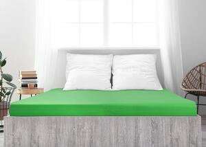 Jersey plachta z mako bavlny LUXORA 90x200 cm zelená