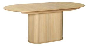 Rozkladací jedálenský stôl s prídavnou doskou v dekore duba 95x180 cm Nola – Unique Furniture