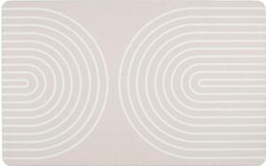 Béžová kúpeľňová predložka z kremeliny 50x80 cm Nazca – Wenko
