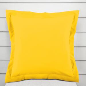 Biante Dekoračná obliečka na vankúš s lemom Rongo RG-029 Sýto žltá 30 x 50 cm