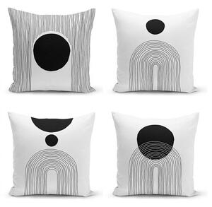 Obliečky na vankúše v súprave 4 ks 43x43 cm Simple Arch – Minimalist Cushion Covers