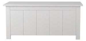 Biela truhlica z borovicového dreva 100x45 cm Bertram – Støraa