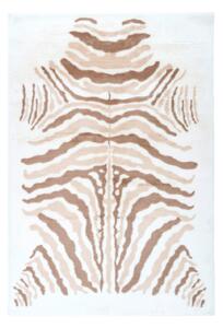 KOBEREC S VYSOKÝM VLASOM, 120/160 cm krémová, taupe - Online Only bytové doplnky, Online Only