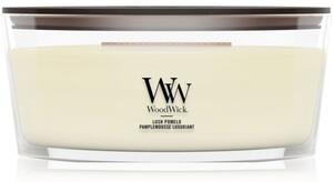 Woodwick Lush Pomelo vonná sviečka s dreveným knotom 453.6 g