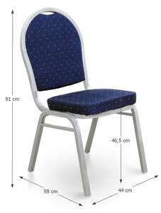 Stohovateľná stolička JEFF 2 NEW Tempo Kondela Béžová