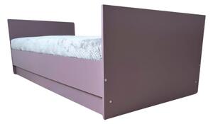 Posteľ BALI/SIENA s roštom | fialová 90 x 200 cm