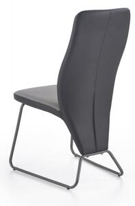 Jedálenská stolička K300 Halmar Biela / sivá