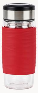 Sklenený hrnček na čaj so sitkom Man, 400 ml