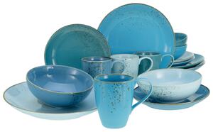 KOMBINOVANÝ SERVIS, 16-dielne, kamenina Creatable - Online Only bytové doplnky, Online Only