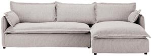 ROHOVÁ SEDAČKA, textil, béžová Livetastic - Sedačky, Online Only