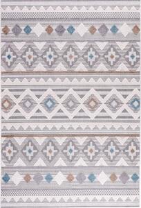 Tunis beige blue koberec Veľkosť: 80x150cm