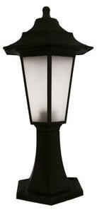 Stojaca záhradná lampa, čierna, pätica E27, 40W, výška 43 cm, krytie IP44, model BEGONYA1, výrobca Ideus, kód produktu 03079
