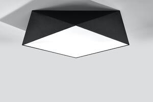 Sollux stropné svietidlo prisadené HEXA 45 čierne SL.0693