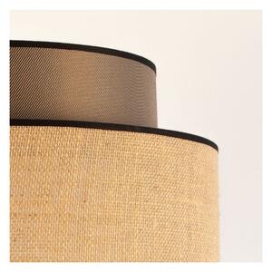 Luster na lanku BOHO 1xE27/60W/230V pr. 40 cm hnedá/béžová